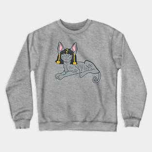 Egyptian Kitty Goddess Crewneck Sweatshirt